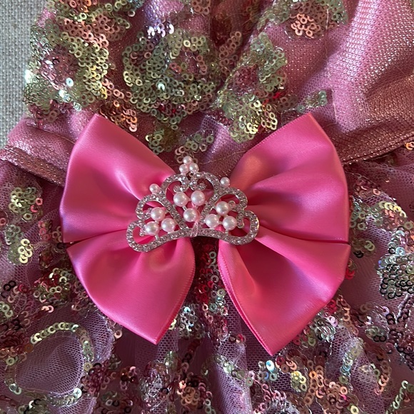 Princess Tiara Designer Dog Dress - Picture 2 of 6
